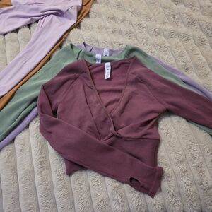 Balance Athletica Mauve Crop Top
